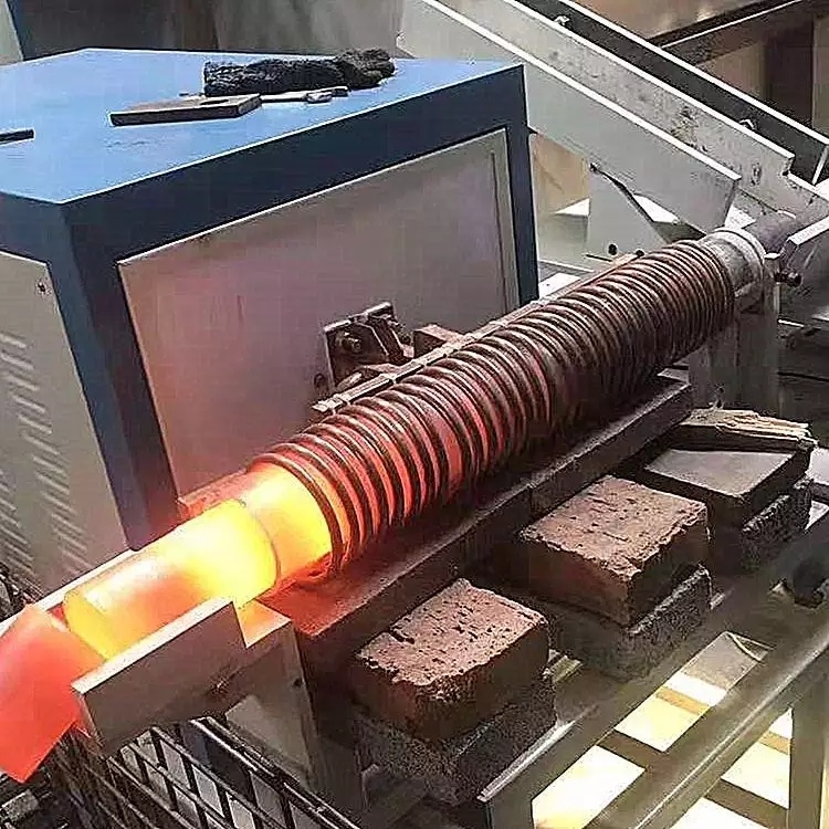 感應加熱爐對噴油嘴調速彈簧的淬火處理